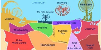 Kat jeyografik nan Dubailand
