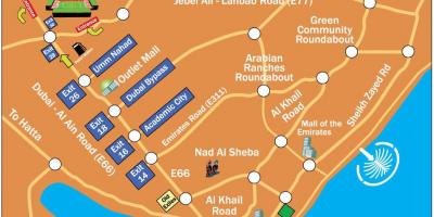 Rugbi Sevens emira arab ini kote kat jeyografik