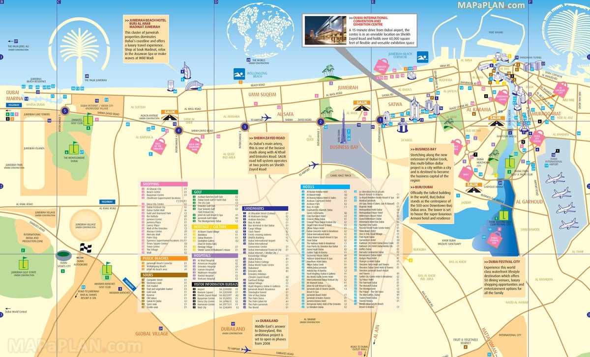 entènasyonal lavil emira arab ini kat jeyografik